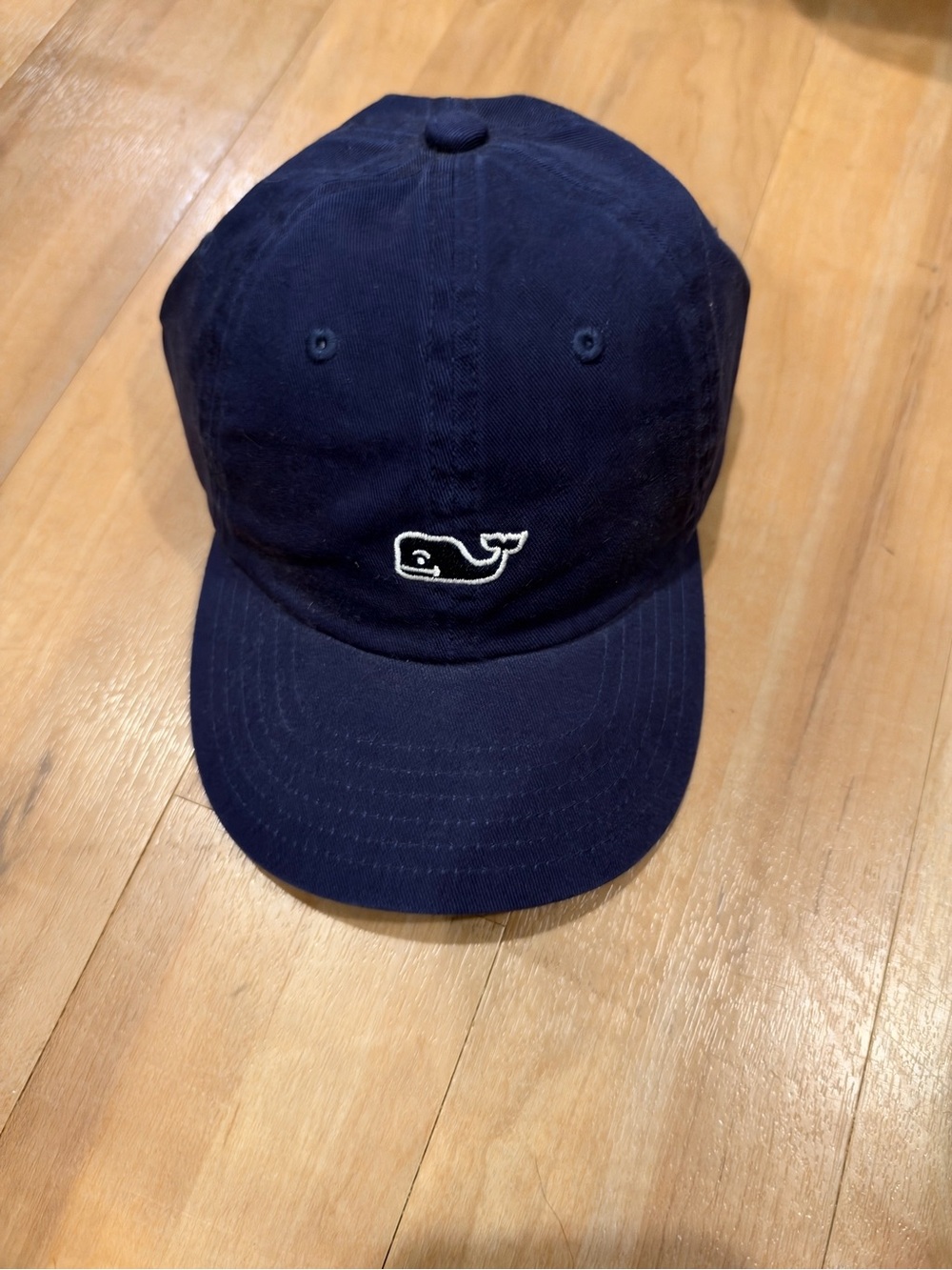 Vineyard Vines Kids Navy Blue Whale Baseball Hat